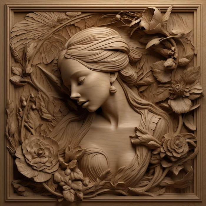 نموذج ثلاثي الأبعاد لآلة CNC 3D Art 